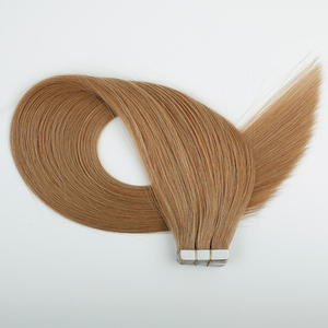 Extensiones de Cabello Humano Virgen Rubio con Cinta Adhesiva, Ondulado y Liso - Product Image 3