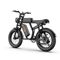 Vélo électrique à gros pneus haute performance 48V 15.6Ah 500W 7 vitesses Frein hydraulique pour la montagne et le tout-terrain pour adultes