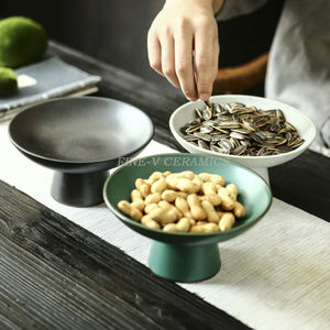 <span class=keywords><strong>Petit</strong></span> plateau à thé <span class=keywords><strong>en</strong></span> céramique, grand plateau à fruits chinois, plat à collation, ensemble à thé, accessoires de cérémonie du thé - Product Image 2