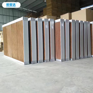 Mur de brumisation pour le refroidissement des usines et des serres avec structure en acier inoxydable - Product Image 1