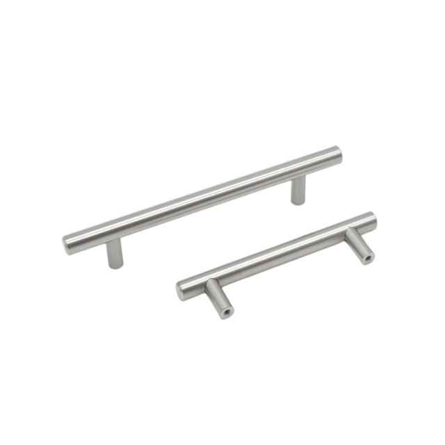 China Made High Quality Customized Size Furniture Cabinet Door Drawer Pull Stainless Steel T bar Handle