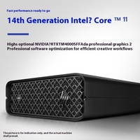 Ordinateur de bureau HP Workstation PC HPE Z2 Mini G9 Barebones Workstation Desktop PC compatible avec les processeurs Intel Core I9