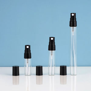 Haute qualité 2ml 3ml 5ml 10ml petit atomiseur de parfum échantillon bouteille de brouillard en verre avec pompe de pulvérisation en plastique Mini bouteilles de testeur - Product Image 2