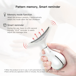 Mini Masajeador Facial Antienvejecimiento, Dispositivo de Belleza para Lifting Facial y de Cuello con Microcorriente - Product Image 4
