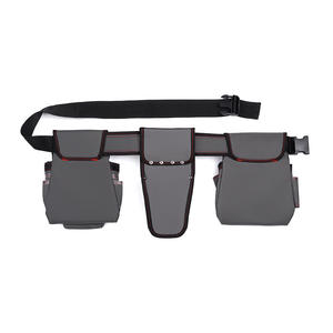 Sac de ceinture multifonctionnel Zhuoer gris noir imperméable, capacité 200 lb, pour électriciens, charpentiers, installateurs - Product Image 2