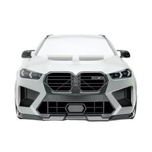 ชุดแต่งคาร์บอนไฟเบอร์แห้งสำหรับ BMW X5M รุ่น X5M RZ-style ประกอบด้วยลิ้นกันชนหน้าคาร์บอนไฟเบอร์ สปอยเลอร์ และสเกิร์ตข้าง - Product Image 1