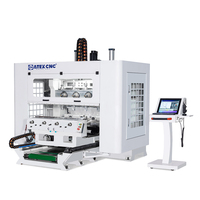Centre de fraisage CNC automatique à 5 axes Tour à bois CNC pour le traitement de diverses jambes en bois
