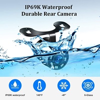 18.5mm grand angle Intelligent guide dynamique ligne de stationnement caméra de recul Vision nocturne ligne mobile HD piste caméra de recul de voiture