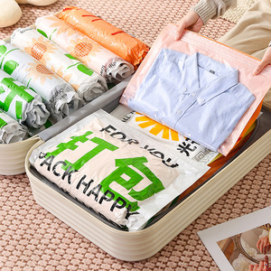 Clothing Organizer Vacuum <b>Compression</b> <b>Bags</b> 20-35L Space Saver For Travel Storage Rectangle Shape - Product Image 1