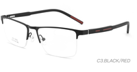 Vente en gros, lunettes en acier inoxydable, monture en métal, lunettes optiques, montures en métal