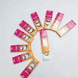 Nouveaux <span class=keywords><strong>faux</strong></span> <span class=keywords><strong>cils</strong></span> fabriqués à la main en usine, pré-collés, bande complète, <span class=keywords><strong>cils</strong></span> invisibles, naturels, à presser - Product Image 1