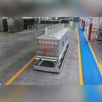 Enfriador de Aire Vertical Eléctrico de Bajo Ruido, Montado en el Suelo, con Descarga Superior, Diseño Ecológico y de Ahorro de Energía para Concentrado de Jugo