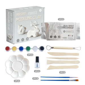 Argile <span class=keywords><strong>à</strong></span> <span class=keywords><strong>modeler</strong></span> de qualité supérieure faite <span class=keywords><strong>à</strong></span> la main pour les artistes, pour la cuisson, le séchage, le modelage, la pâte <span class=keywords><strong>à</strong></span> <span class=keywords><strong>modeler</strong></span> et le slime - Céramique et outils d'art - Product Image 2