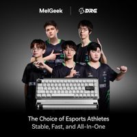 MelGeek MADE68 Clavier ultra filaire 65% RGB Snap Tap et interrupteur magnétique réglable avec boîtier en aluminium