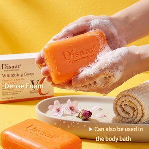 Sabun Pemutih Vitamin C Disaar Dengan Ekstrak Ceri, Pembersih Pencerah Untuk Wajah & Tubuh - Product Image 1