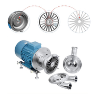 Pompe d'aspiration de circulation sanitaire en acier inoxydable Donjoy pompe CIP de qualité alimentaire pompe de retour de circulation d'eau auto-amorçante
