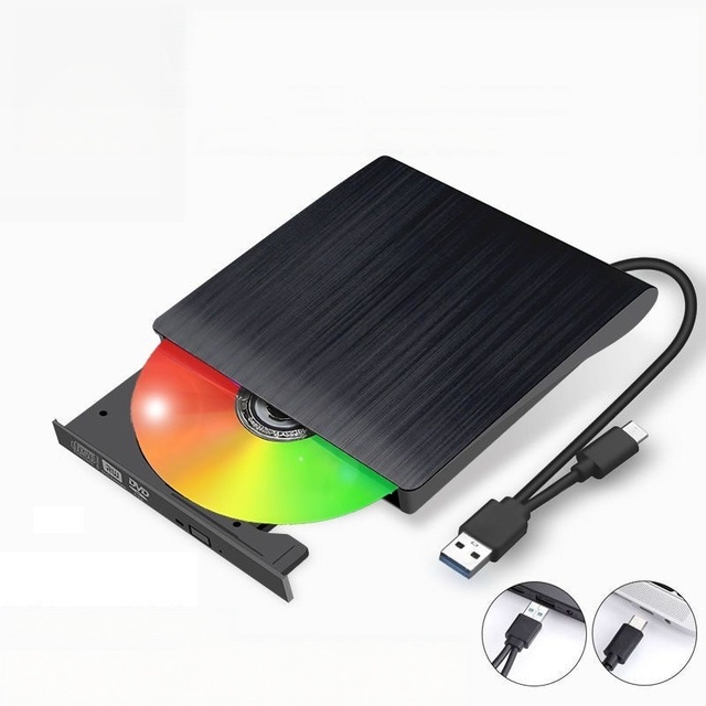 USB 3.0 Type-C External DVD RW Drive Burner for Mac