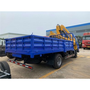 Camion de transport de marchandises FOTON LHD RHD avec grue de 5 tonnes, camion 4x2 avec grue montée sur le véhicule, à vendre - Product Image 5