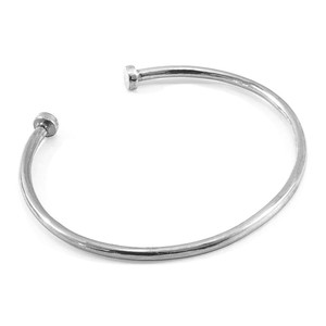 Bracciale Ditton Round Midi Wayfarer in argento - Product Image 3