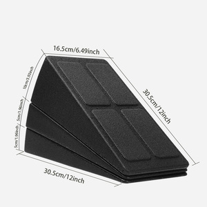 Customizable Non Slip Fitness Squat Wedge Block Foldable Calf Stretching Epp Foot Step Board Workout - Product Image 2