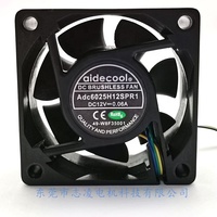 BLDC 60x60x25mm Silencieux En Plastique Axial Brushless 12v 24v DC De Refroidissement Micro Ventilateur Étanche IP68 IP67 CPU Appareil Électrique OEM/ODM