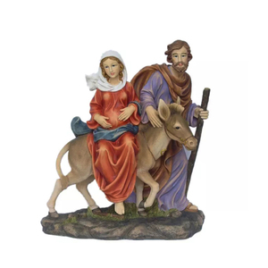 โรงงานราคาโดยตรงงานฝีมือเรซินไอคอนครอบครัวศักดิ์สิทธิ์ทำมือครอบครัวศักดิ์สิทธิ์ทางศาสนา - Product Image 3