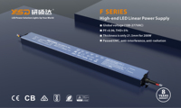 Alimentations LED YSD à PFC élevé 150W, 12V 24V 36V 48V 30W 60W 200W, Série F, IP67, pour bandes LED