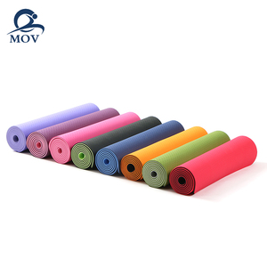 Meilleure vente antidérapant <span class=keywords><strong>Fitness</strong></span> plastique Sports haute densité <span class=keywords><strong>Protection</strong></span> <span class=keywords><strong>de</strong></span> l'environnement 8MM TPE <span class=keywords><strong>Tapis</strong></span> <span class=keywords><strong>de</strong></span> yoga - Product Image 3