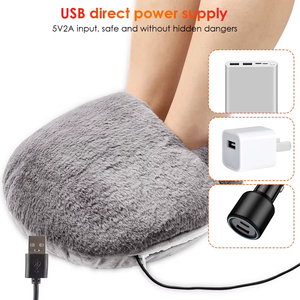 Chinelos de Aquecimento USB em Grafeno, Desmontáveis e Laváveis, Aquecedores Elétricos para Pés para Homens e Mulheres - Product Image 5