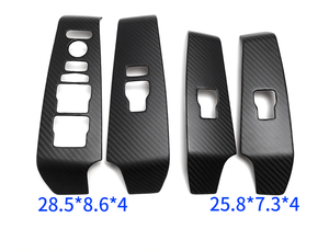 แผงสวิตช์หน้าต่างประตูสำหรับ Acura Integra Type S A-specec DE5 DE4 2023-2025แผงปุ่มลิฟต์คาร์บอนไฟเบอร์ของจริง - Product Image 1