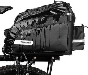 Muestra Gratuita, Bolsa de Asiento Trasera para Bicicleta con Logotipo Personalizado, Resistente al Agua, para Portaequipajes Trasero de Bicicleta Eléctrica, para Viajeros - Product Image 2