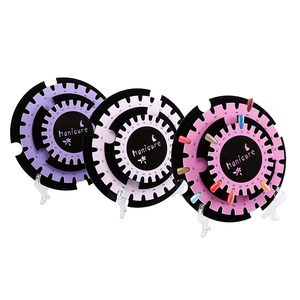 48 Color Rotating Replaceable 2 Layer Nail Color Card Display Board Gel Polish Chart Salon Manicure Nail Art Showing <b>Tool</b> - Product Image 6