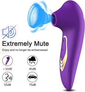 Rechargeable Silicone Adult Female Sensory Toy-Female Sexual Pleasure Device Powerful Tongue Licking G-Stim 10 Frequencies 100% - Product Image 3