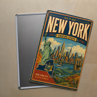 Letrero Metálico Retro de Viaje por Estados Unidos, Estilo Vintage, Mapa de Estados Antiguos, Decoración para el Hogar, Cafetería, Póster de Pared