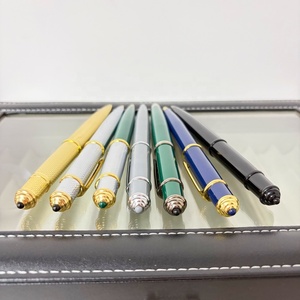 Fabriek Nieuwe Luxe Metalen Balpen Plating Gouden Pennen Roségouden Zilver Gegraveerde Carving Gift <span class=keywords><strong>Pen</strong></span> Voor Midden-Azië Markt - Product Image 3