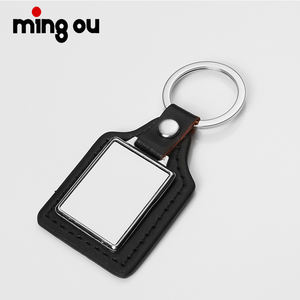 厂家批发定制标志真皮金属钥匙扣促销商务礼品升华 - Product Image 4