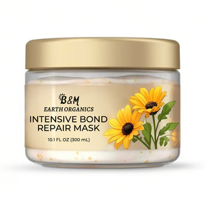 Logo personnalisé Vente en gros Masque capillaire pour cheveux secs réparateurs Produit de soin capillaire hydratant renforcé - Product Image 5