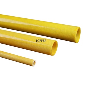 Tubo de aislamiento de resina epoxi con servicio de corte personalizado Tubo hueco de fibra de vidrio - Product Image 1