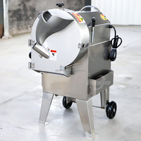 Trancheuse à aubergine et gingembre Sus304, coupe-légumes pour chips de banane, coupe-légumes, hachoir à pommes et légumes, machine à couper les légumes électrique