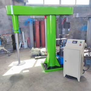 厂家直销高速搅拌机分散器带220伏泵电机齿轮箱1年PLC保修 - Product Image 3