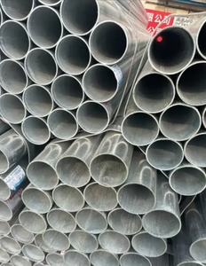 Tubería de Acero Soldada Pre-Galvanizada con Recubrimiento Estándar ASTM Z30-Z40, Resistente a la Intemperie y a los Ácidos, para Baja Temperatura - Product Image 1