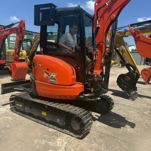 รถขุดขนาดเล็กแบบตีนตะขาบไฮดรอลิก Kubota U27มือสองรุ่นจิ๋วขนาด2ตันประสิทธิภาพสูงใช้งานได้จริงรุ่น U17 U30 KX163 - Product Image 2