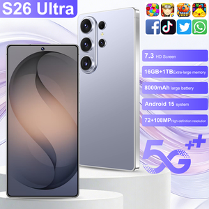 Smartphone S26 Ultra 5G in Offerta, 16GB+1TB, 7.3 Pollici, Android <span class=keywords><strong>15</strong></span>, Sblocco Facciale, Ricarica Rapida 100W, Versione Globale - Product Image 3