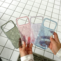 Coque de téléphone anti-chute simple à double couche et motif uni pour iPhone 15/16/17 PRO MAX