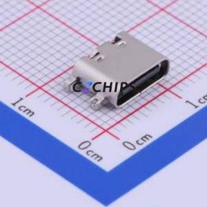 USB-310A USB Connector SMD Connector ( Connector Type: Type-C )( Gender: Female )( Mounting Type: Sink Board ) - Product Image 1