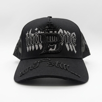 Nueva Gorra Snapback Unisex de 5 Paneles con Visera Plana, Bordado 3D Personalizado, Denim, Terciopelo, Estilo Étnico, Baloncesto