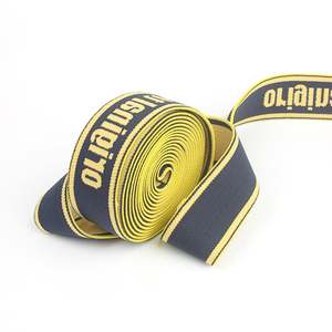 Cinta Elástica Personalizada con Logotipo Impreso, de Poliéster/Hilo de Látex, Jacquard, para Ropa Interior y Cinturillas - Product Image 3