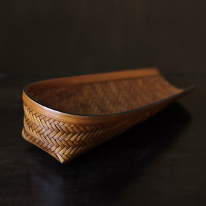 Petit panier à thé en bambou tressé, cuillère à thé, plateau de dégustation de thé, accessoires pour la cérémonie du thé Kung Fu (Six Gentlemen) - Product Image 3