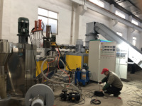 Machine de fabrication de granulés de plastique recyclé entièrement automatique, compacteur de déchets plastiques, machine de pelletisation