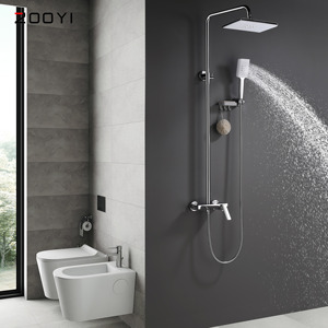 Juego <span class=keywords><strong>de</strong></span> grifo <span class=keywords><strong>de</strong></span> <span class=keywords><strong>ducha</strong></span> montado en la pared, columna <span class=keywords><strong>de</strong></span> <span class=keywords><strong>ducha</strong></span> <span class=keywords><strong>de</strong></span> latón con cabezal <span class=keywords><strong>de</strong></span> <span class=keywords><strong>ducha</strong></span>, barato - Product Image 5